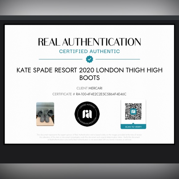 Kate Spade (Authentic) Resort 2020 London Thigh High Boots - Picture 4 of 11